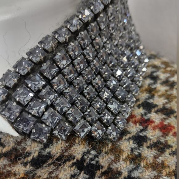 J.Crew Blazer Regent Wool Houndstooth Tan Jewel Jacket Size 2 - Picture 9 of 16